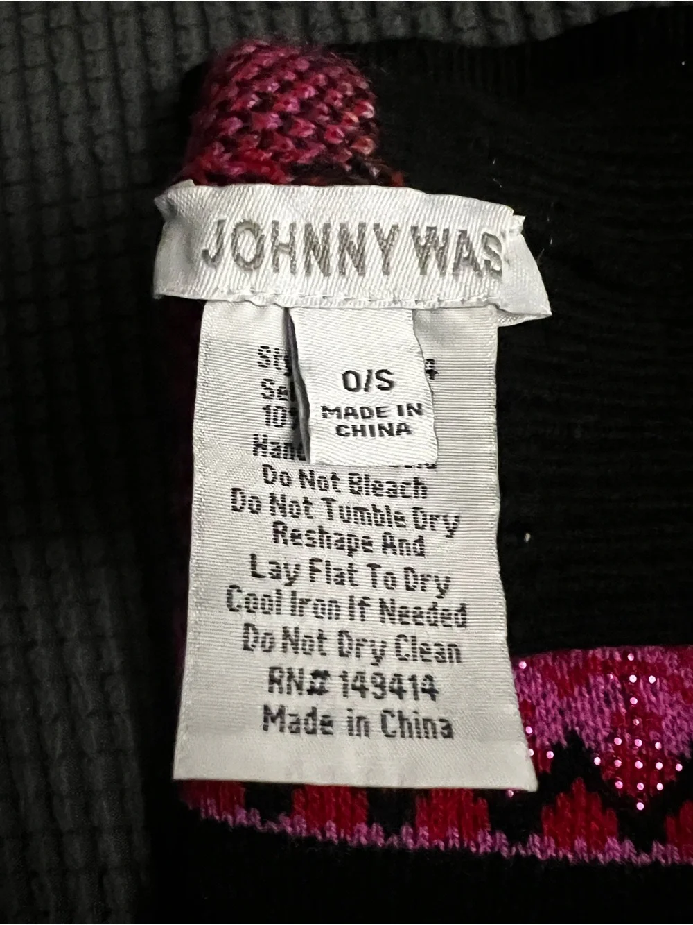 Johnny Was  'Love' Knit Long Gloves